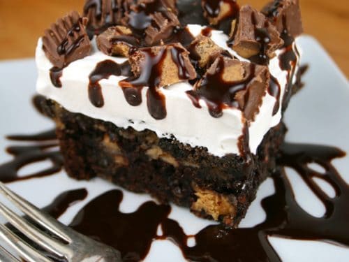 Chocolate Peanut Butter Dump Cake Mom Loves Baking