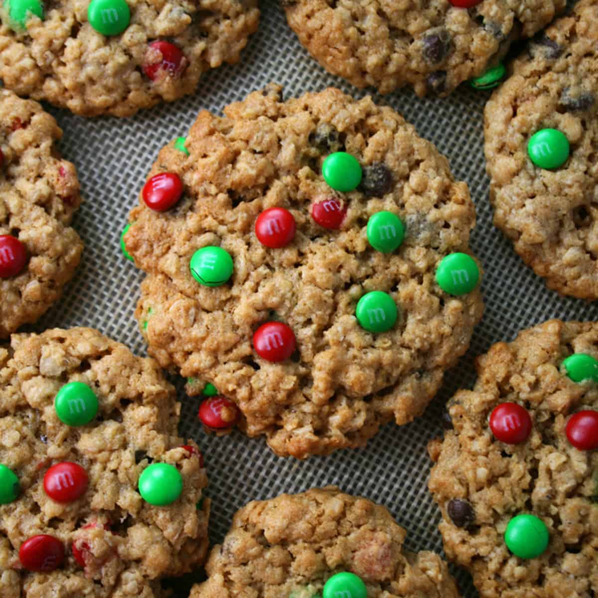 Christmas Cookies With M&ms 