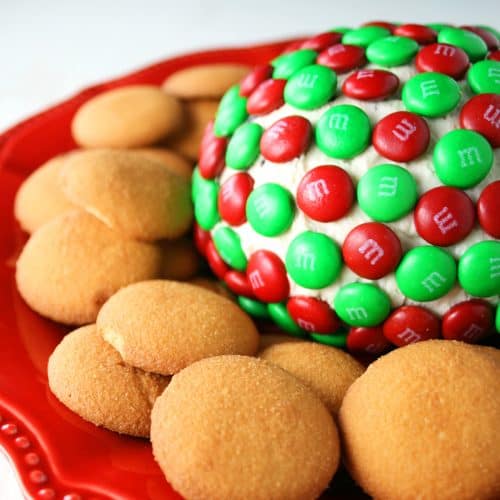 Cookie Dough Cheese Ball - Mom Loves Baking