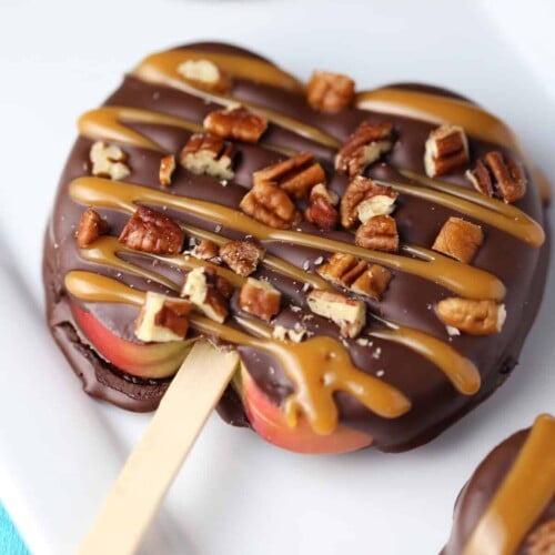 Chocolate Covered Apple Slices- 6 Ways!
