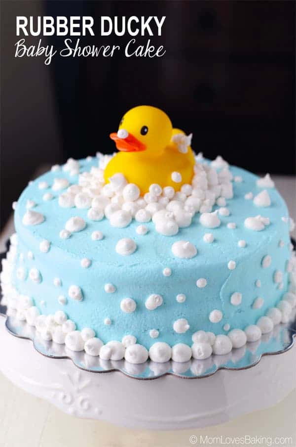 Rubber Ducky Baby Shower Cake Mom Loves Baking