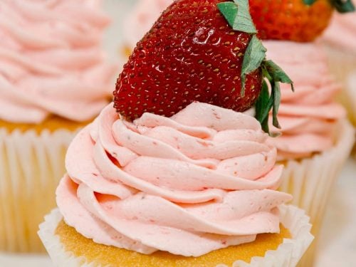 Strawberry Buttercream Frosting