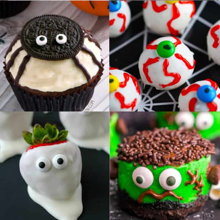 Halloween recipe round up photos.