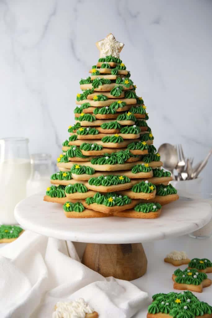 How to Make a Christmas Cookie Tree - Mom Loves Baking