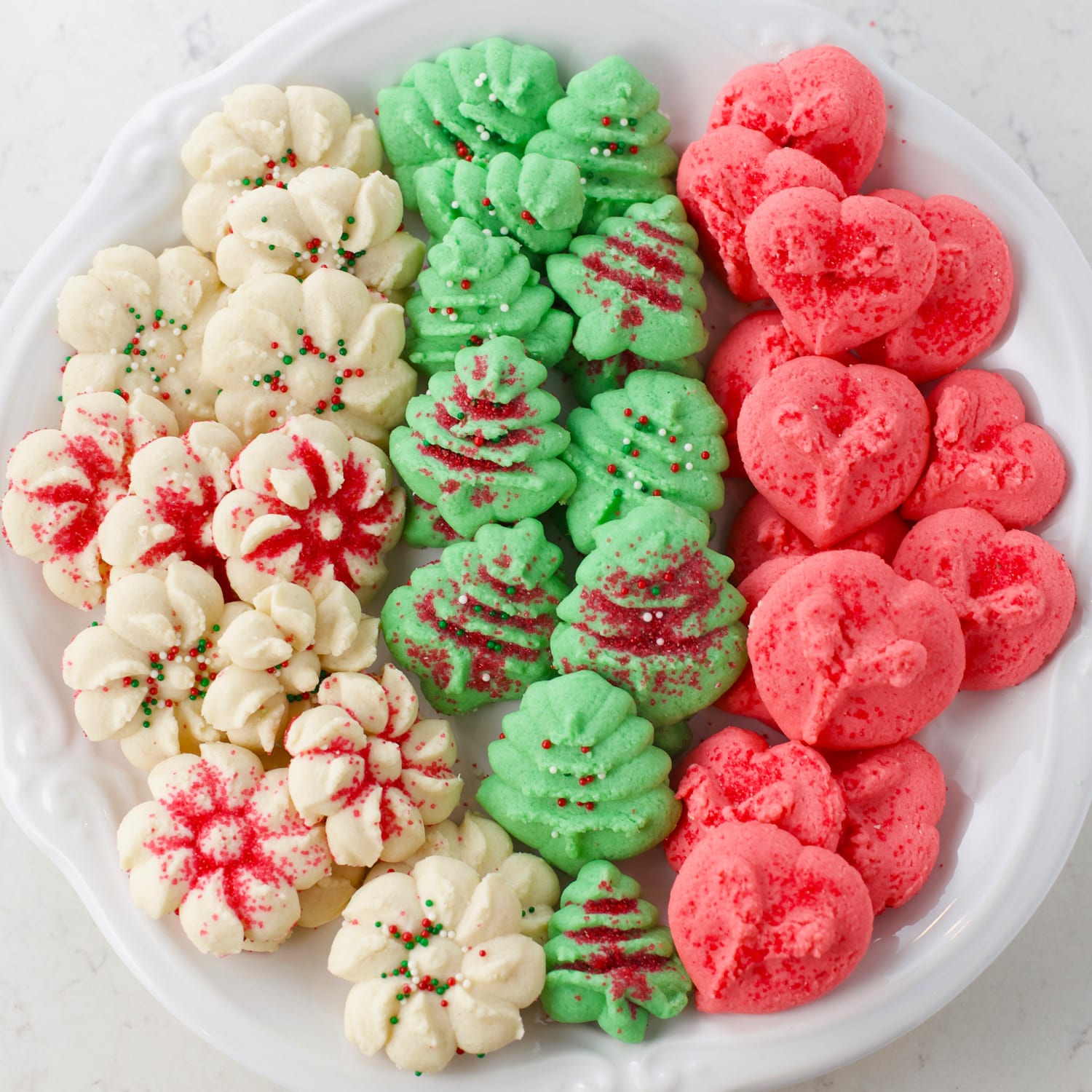 Christmas Cookie Press Cookies Mom Loves Baking