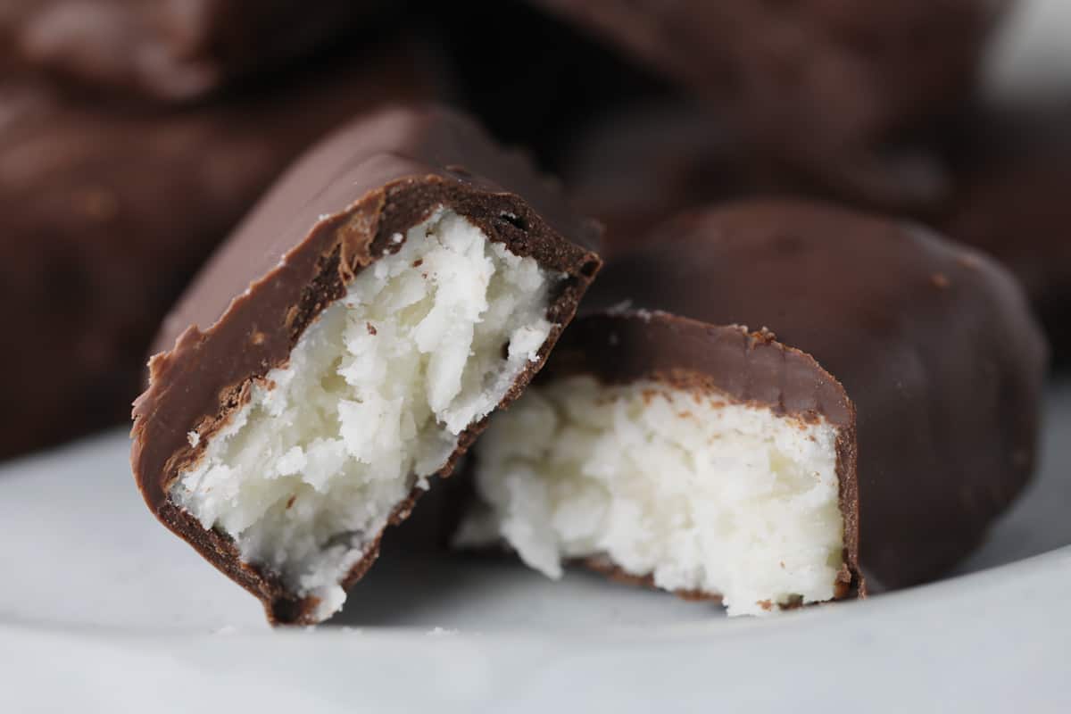 Homemade Mounds Candy Bars photo