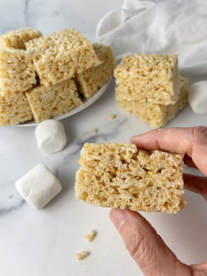 How to Make Rice Krispie Treats Original Recipe Mom Loves Baking