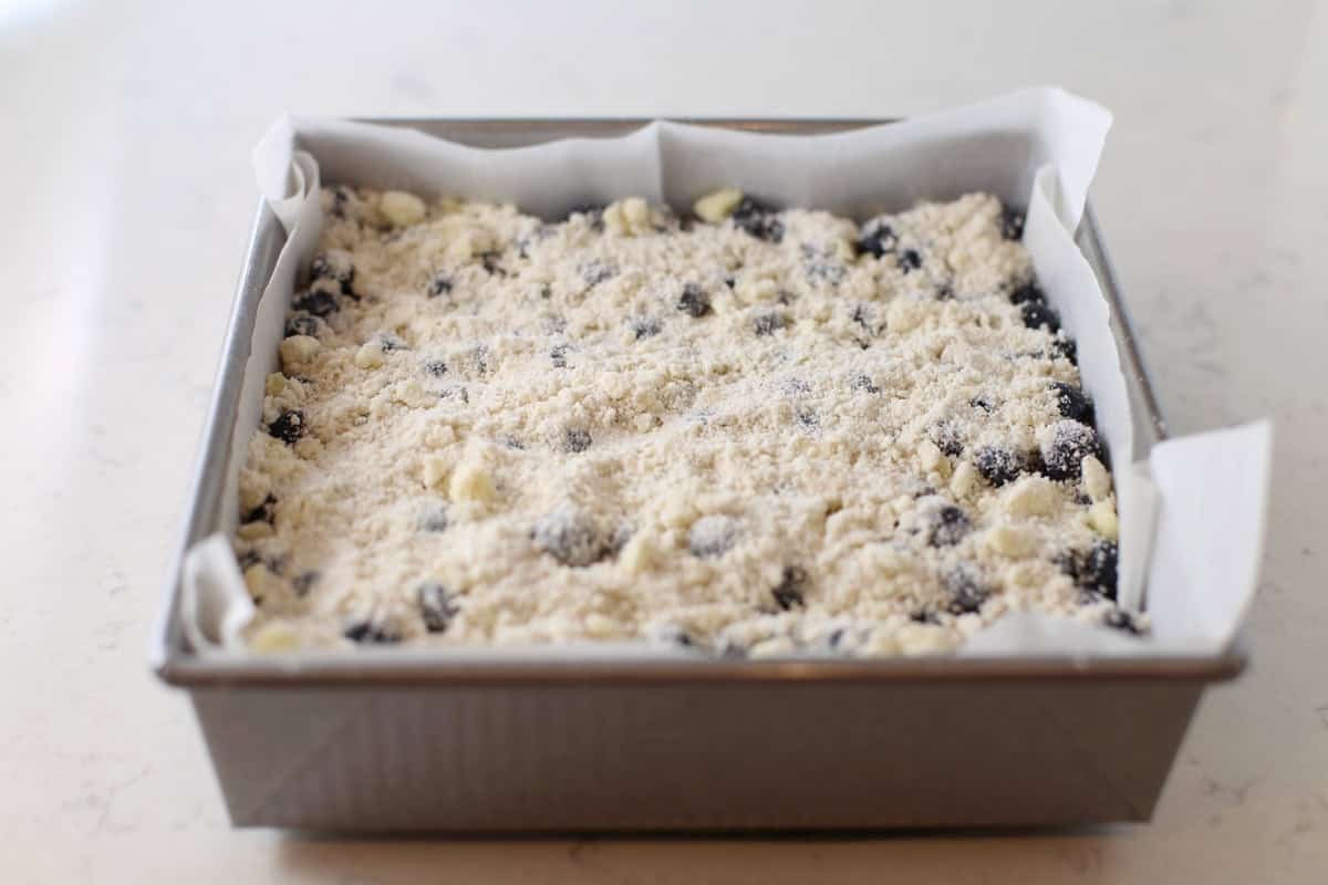 The best blueberry pie bars.